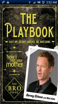 Barney Stinson playbook android App screenshot 3